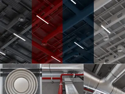 Ventilation System  3D model