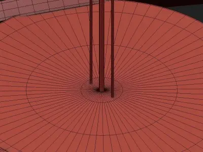 Sattler circle hanging 3D model