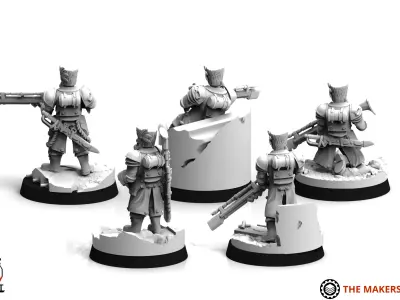 Primus Scion - Snipers 3D print model