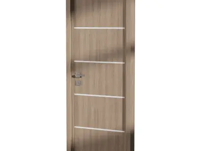 MODERN INTERIOR DOOR 12 3D model