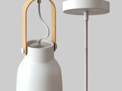 Pendant lamp 3D model 13