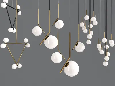 Modern Ceiling Pendant Light 3D model