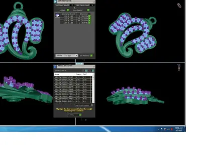 Spiritual Ganesha Pendant 3D print model get