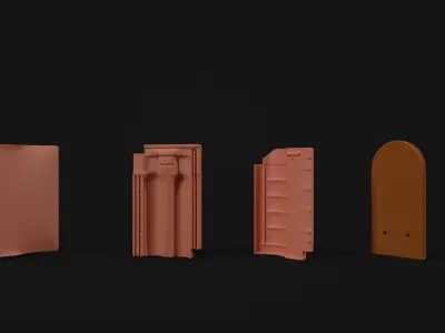 ROOF TILE 3D model