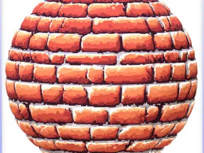 Stylized Wall Seamless Texture Texture