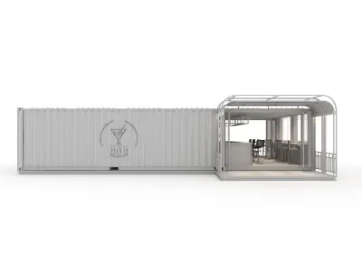 Container Bar 2 3D model