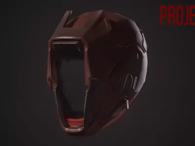 Project 1 - Blood Tiger  Low-poly 3D model