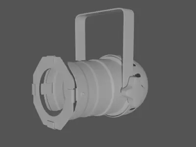 Spot light projector 3D model