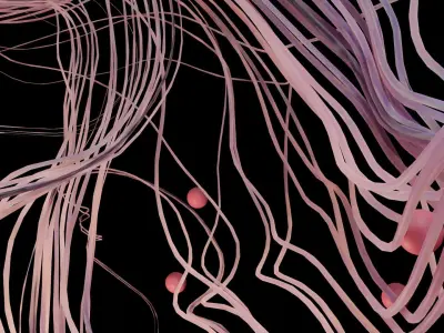 Abstract Curve V1 3D model