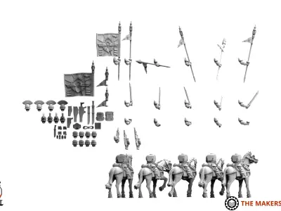 Universal Guard - Cavalry 2 3D print model