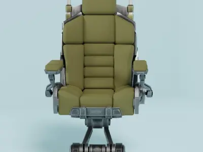 Sci-Fi Chair  3D model