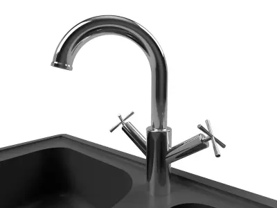 Sink kitchen 3D model