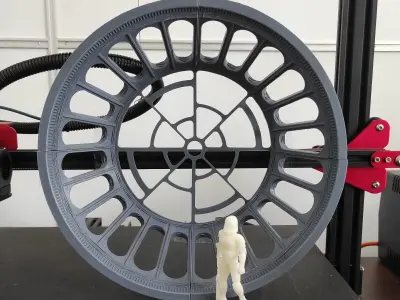 Star Wars Emperor Throne Room Round Window 3D print model