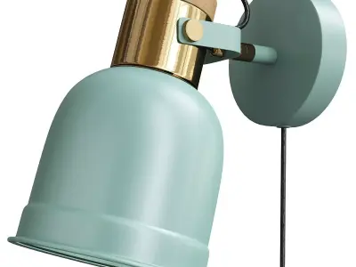 NORDLAND W SCONCE Low-poly 3D model