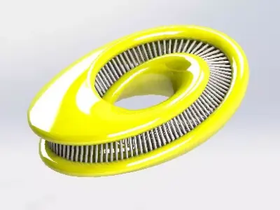 Mobius Pendant 3D print model