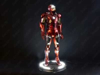 IRON MAN MRK7 V2 ANIMATRONIQUE 62cm  3D print model