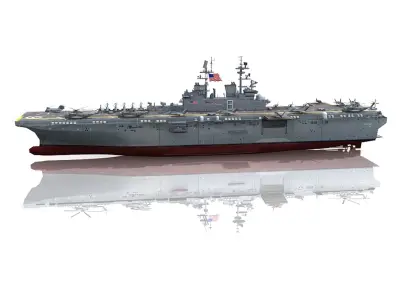  USS Makin Island LHD 8 &amp; F 35-CH53-CH46-AV 8B 