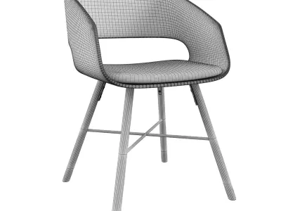 chair Luna 3D model