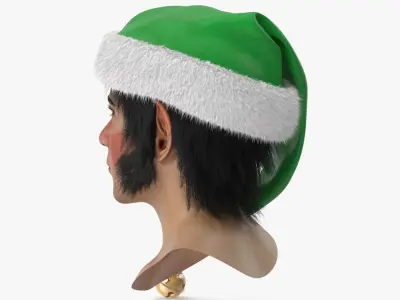  Christmas Elf Head 2 
