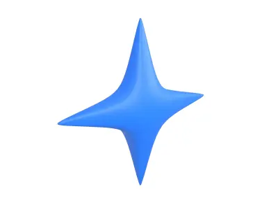 Sparkle v1 004 Low-poly 3D model