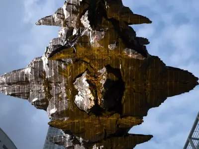 Independence Day inspired ship 2 3D model