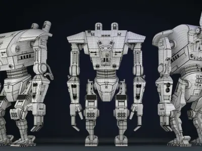 Star Wars Droid 3D model