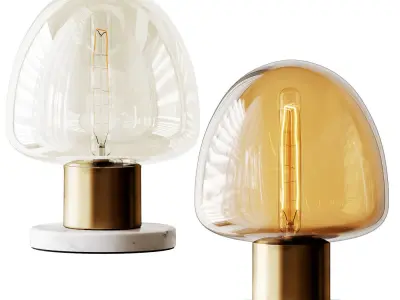 Eliana Glass Table Lamp 3D model