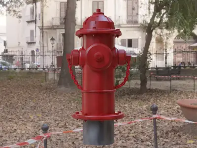Simple Fire Hydrant 3D model