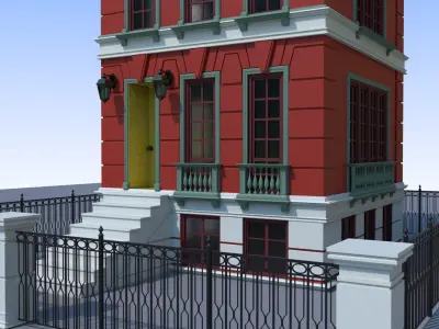 building classic 3D model