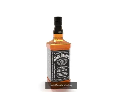 Beer and whiskey 3D model collection 3D Model Pack