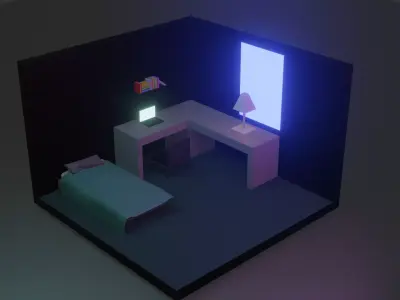 Tiny room  3D model