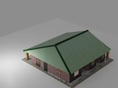 House Apartment Free 3D model