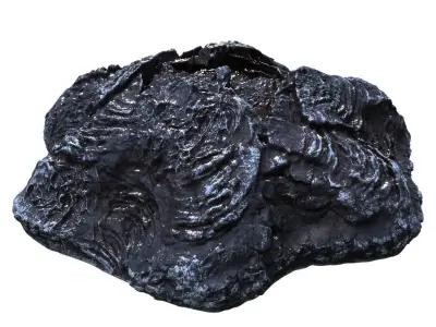 Crater HD Low-poly 3D model