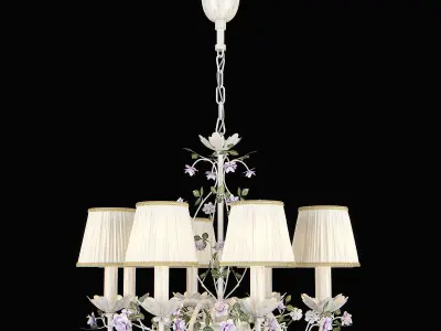 785080 Aiola Lightstar Chandelier 3D model