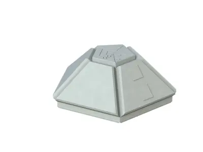 Sci Fi Object No 3239 Low Poly Low-poly 3D model