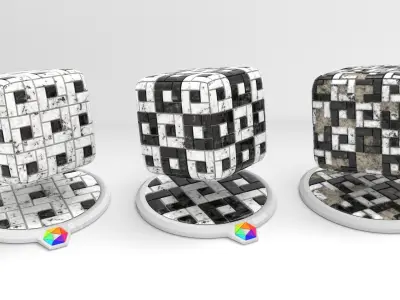 Indoor Tile Substance 3D model