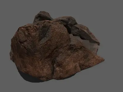 Stone Staircase Low-poly 3D model purchase