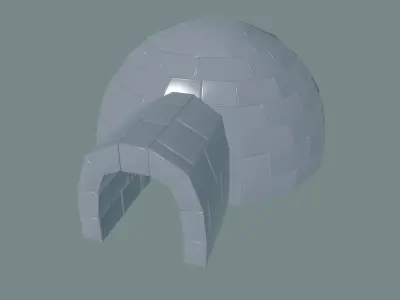 Igloo 3D model