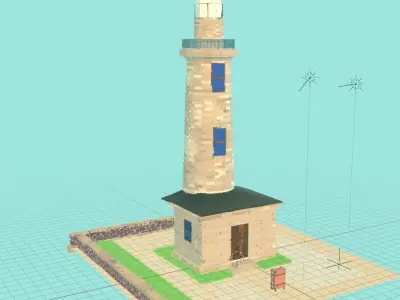 LightHouse SummerPocket Free 3D model