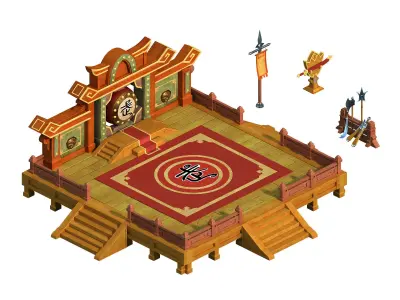 Peach Blossom Island - Yantai 17 3D model