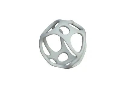 SciFi Cube Object No 42768 Low Poly Shape Texture