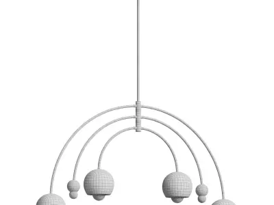 Willow Chandelier 3D model purchase