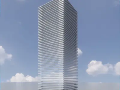 Parametric Building 1a12 3D model