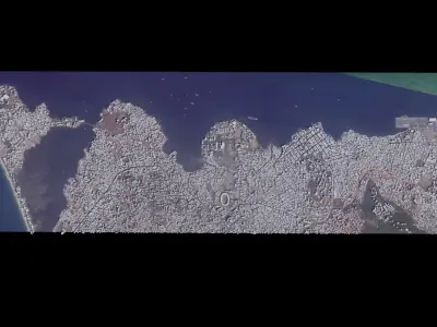 Freetown - Sierra Leone 3D model