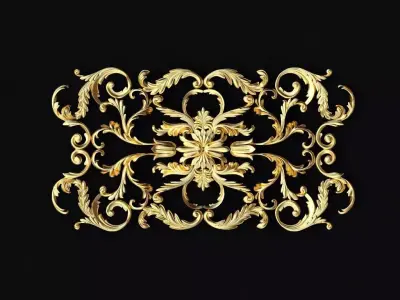 dekor ornament 3D model 149