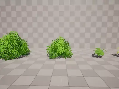 Stylized Forest Low-poly 3D model