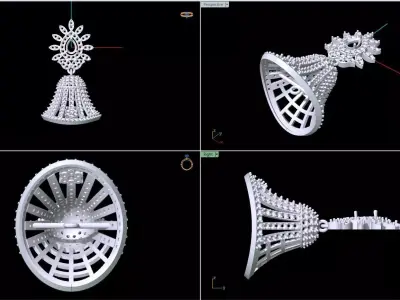 Jhumka 005 3D print model