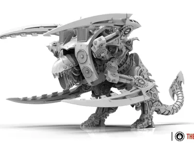 Iron Hive - Iron Flesher Expansion set1 3D print model