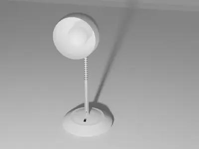 Simple Desk Lamp - 3D Model 3D model