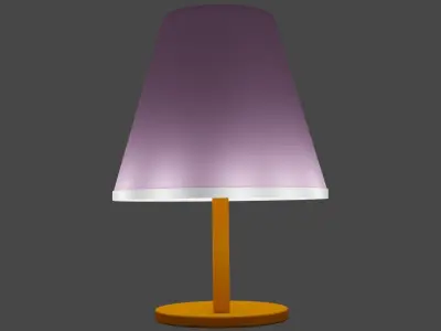 Led lamp 3D model